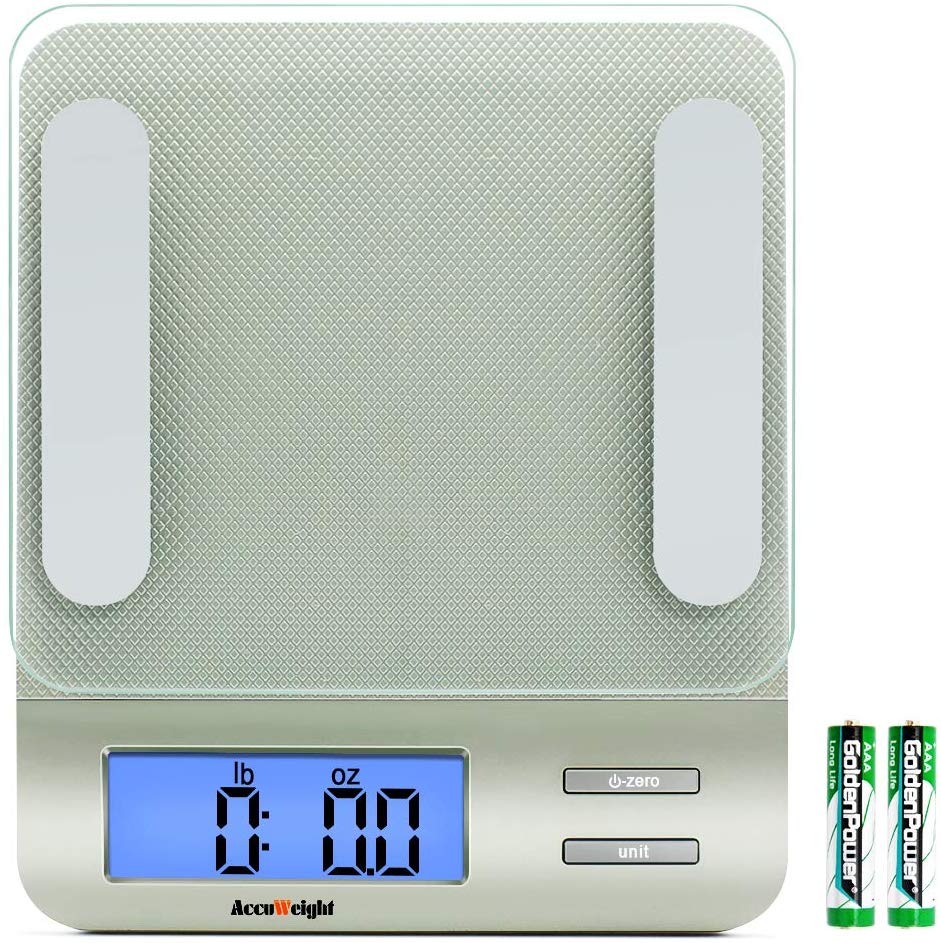 Accuweight Electronic Glass Food Scale