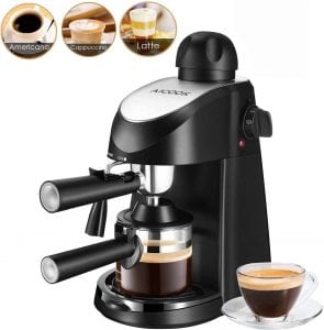 Aicook Cappuccino Steamer & Milk Frother Espresso Machine