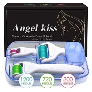 Angel Kiss Esthetician-Recommended Microneedle Derma Roller Kit
