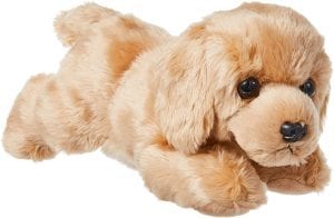 Aurora Golden Retriever Dog Stuffed Animal, 12-Inch