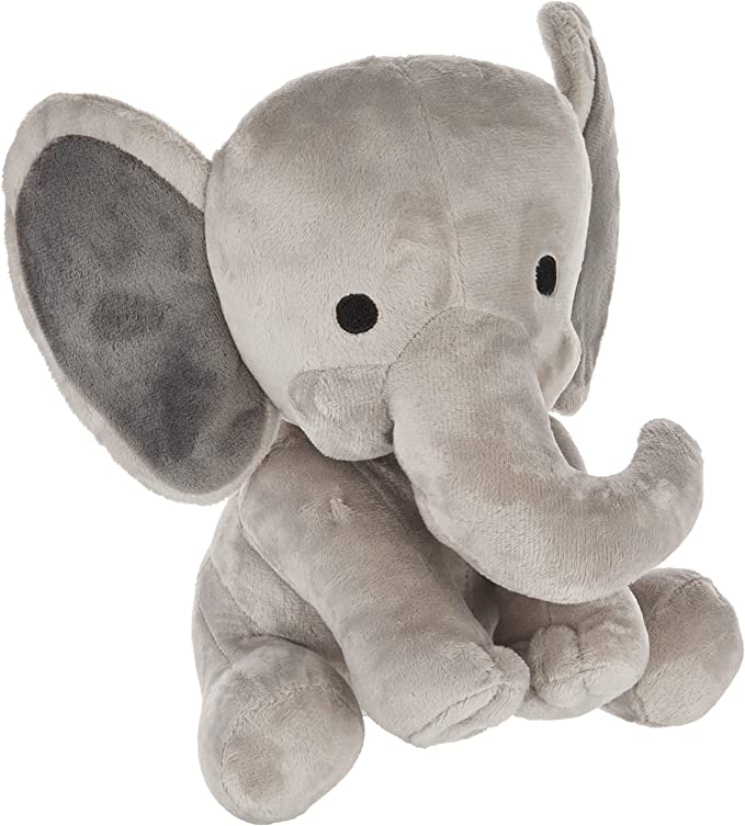 Bedtime Originals Polyester Elephant Stuffed Animal, 8-Inch