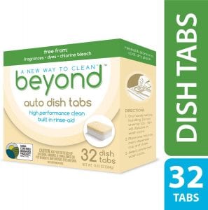 Beyond Natural Dishwasher Tablets, 32 Count