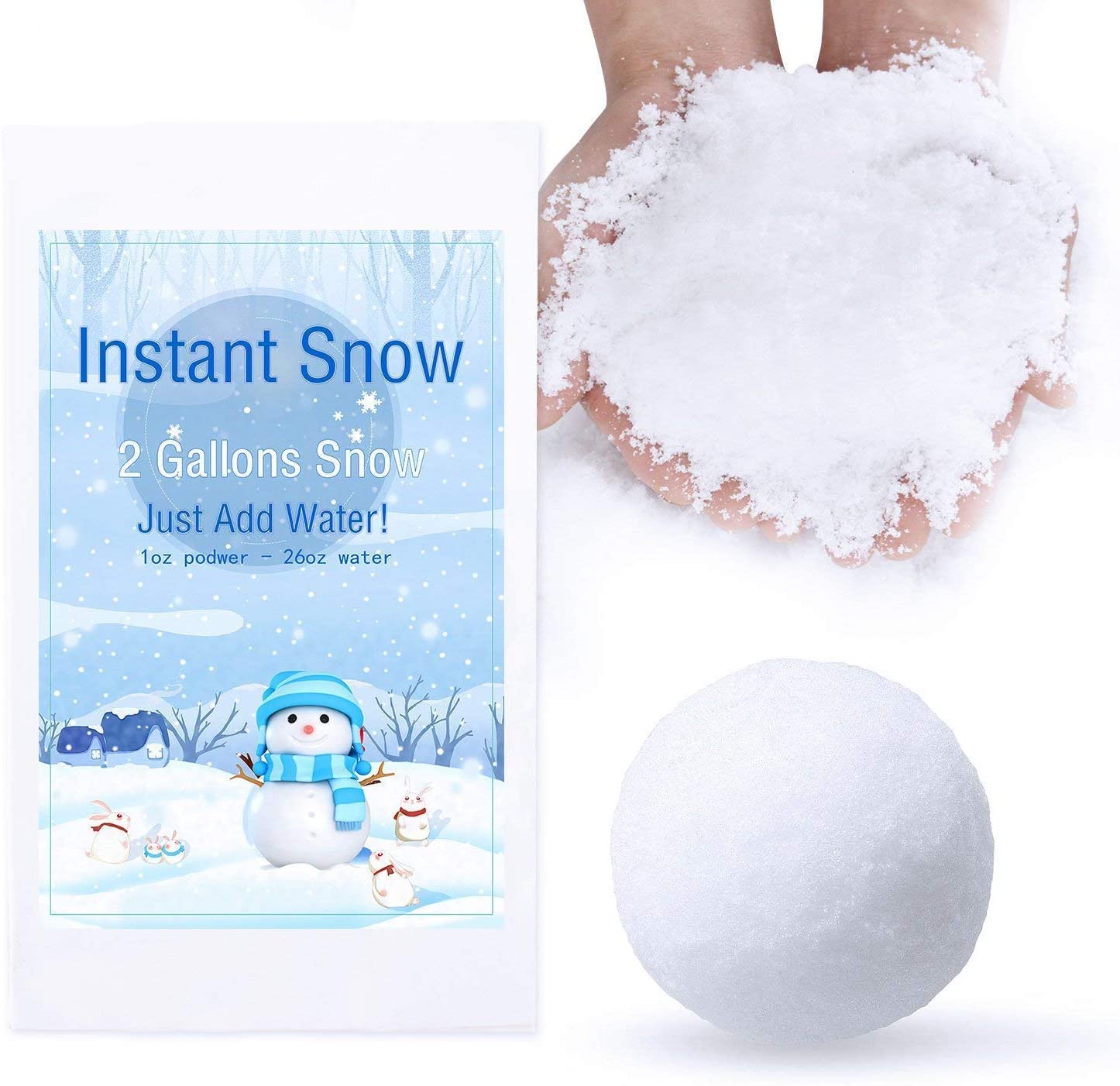 Bigib Fake Instant Snow Powder