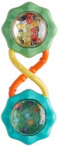 Bright Starts Textured Beaded Baby Rattle