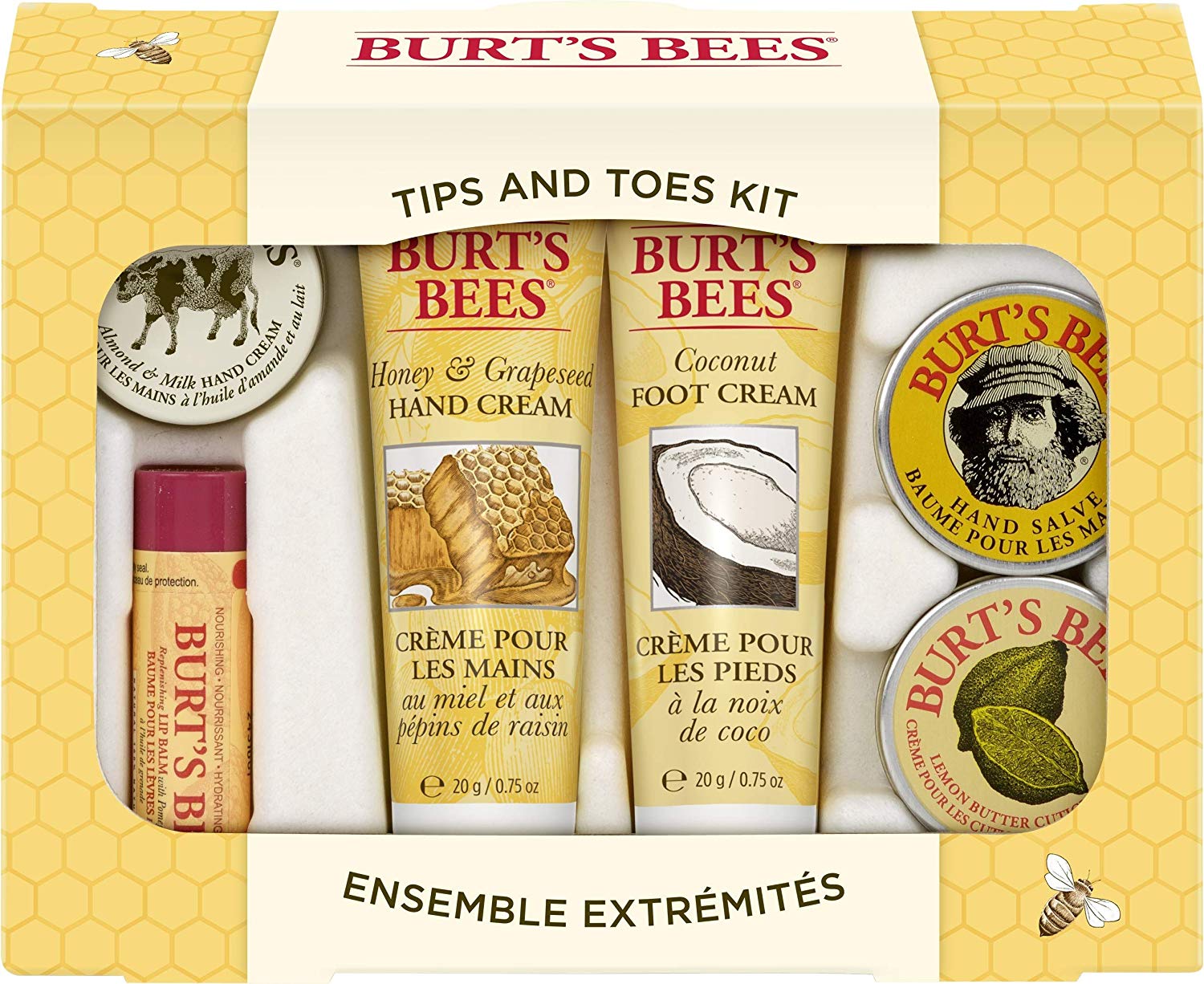 Burt’s Bees Tips and Toes Kit Gift Set