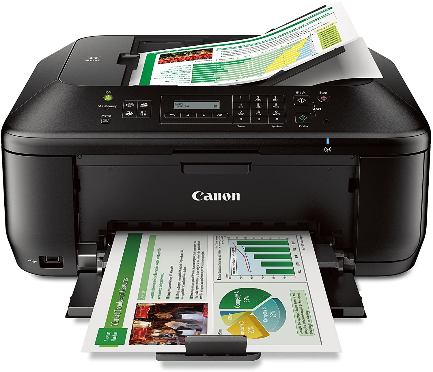 Canon CNMMX532 Easy Copy & Scan Home Printer