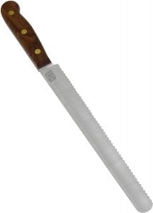 Chicago Cutlery Tapered Edge Bread Knife, 10-Inch