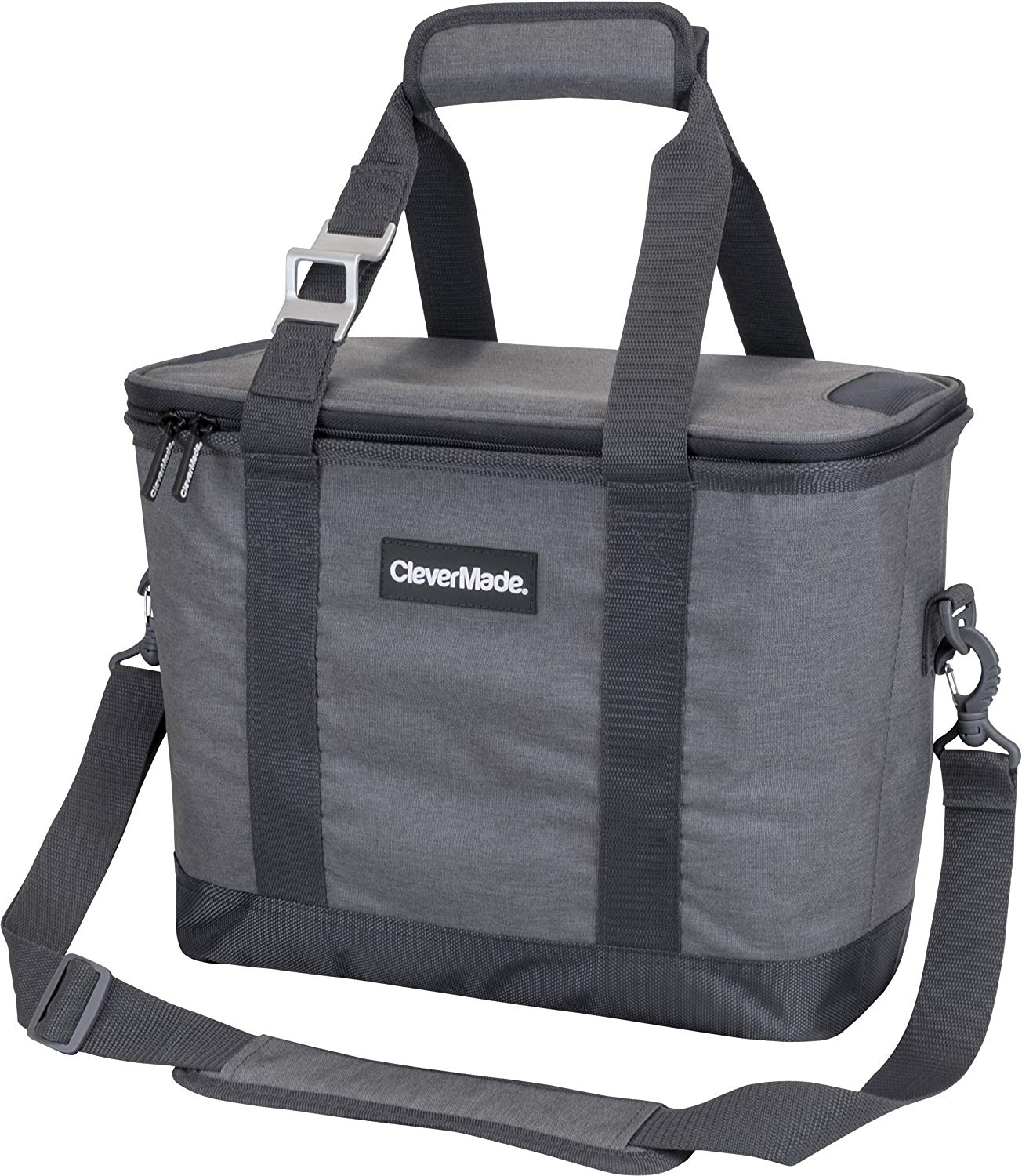 CleverMade SnapBasket Large Soft-Sided Cooler, 30-Can