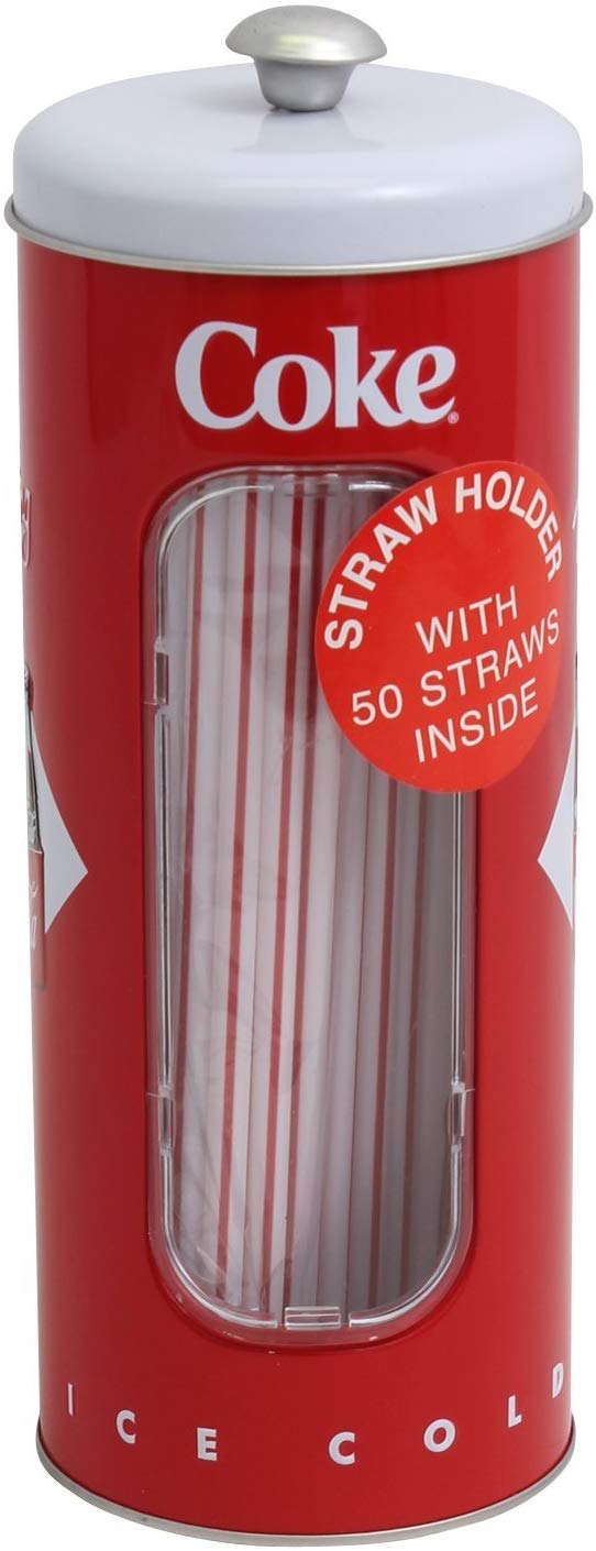 Coca-Cola Collectible Straw Dispenser Holder