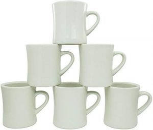 Coletti Chip Resistant Restaurant Coffee Mug Set, 6-Pack