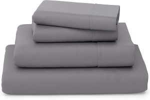 Cosy House Collection Wrinkle Resistant Bamboo Sheets, 4-Piece