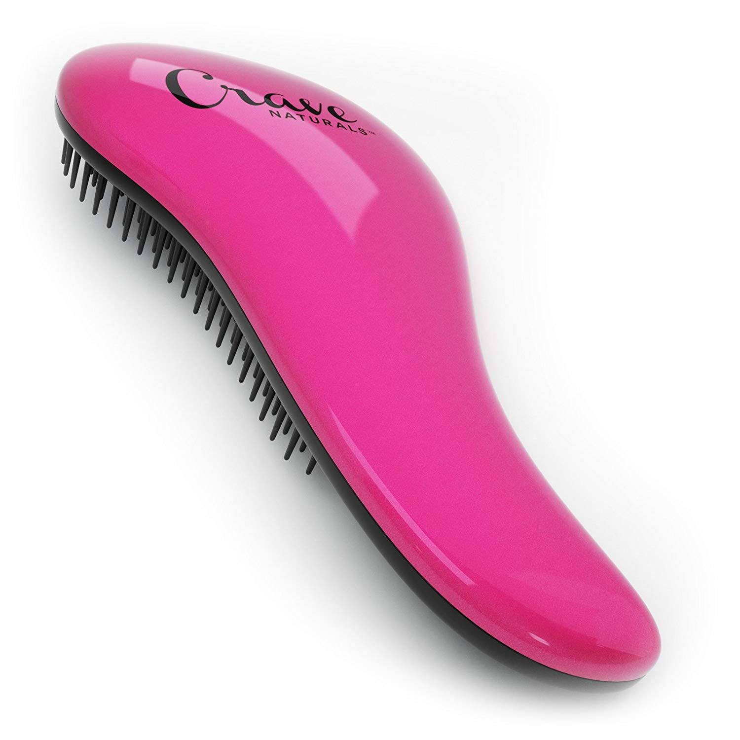 Crave Naturals Glide Thru Detangling Brush – Pink/Black