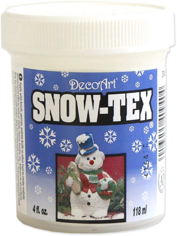 DecoArt Snow-Tex Fake Snow, 4 oz