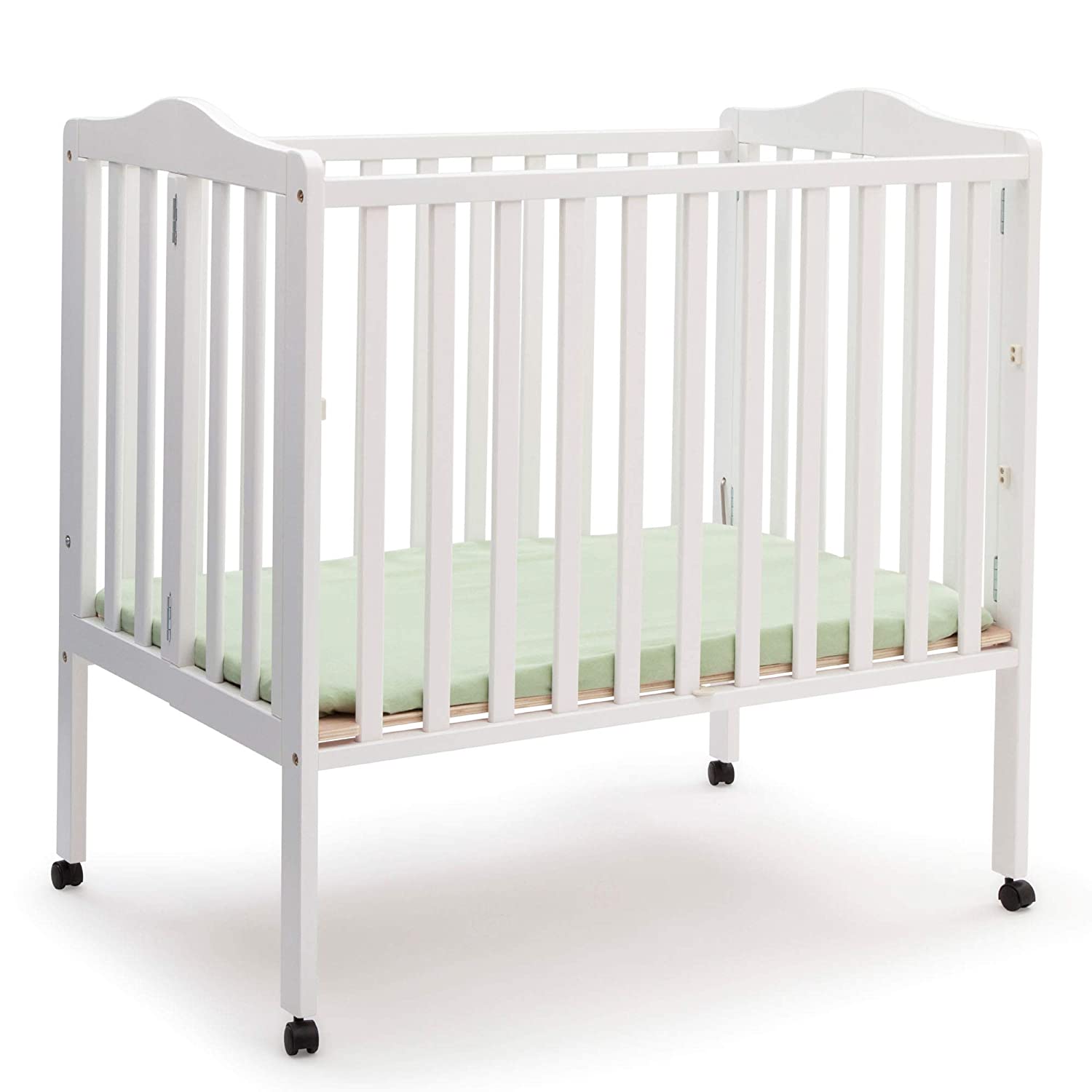Delta Children Portable Mattress & Mini Baby Crib