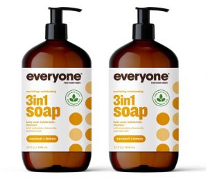 Everyone Plant-Based Organic Body Wash, 2-Pack