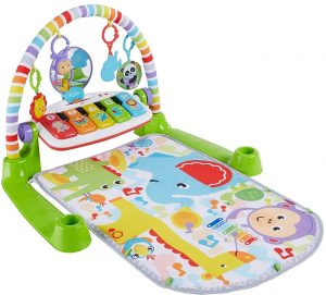 Fisher-Price First Steps Repositionable Toys Kick ‘n Play Piano Play Gym