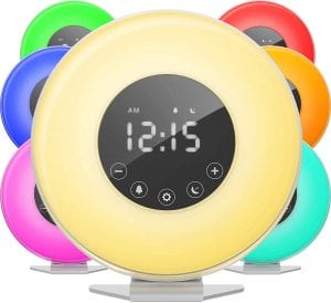 hOmeLabs Sunrise Simulation Alarm Clock