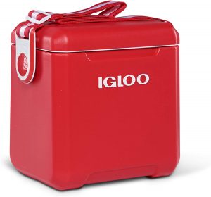 Igloo Retro Locking Small Hard Cooler, 11-Quart