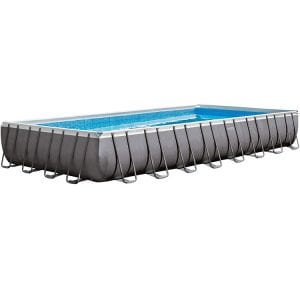 Intex Ultra Frame Rectangular Filter Pump Swimming Pool Set, 16-Feet x 4-Feet