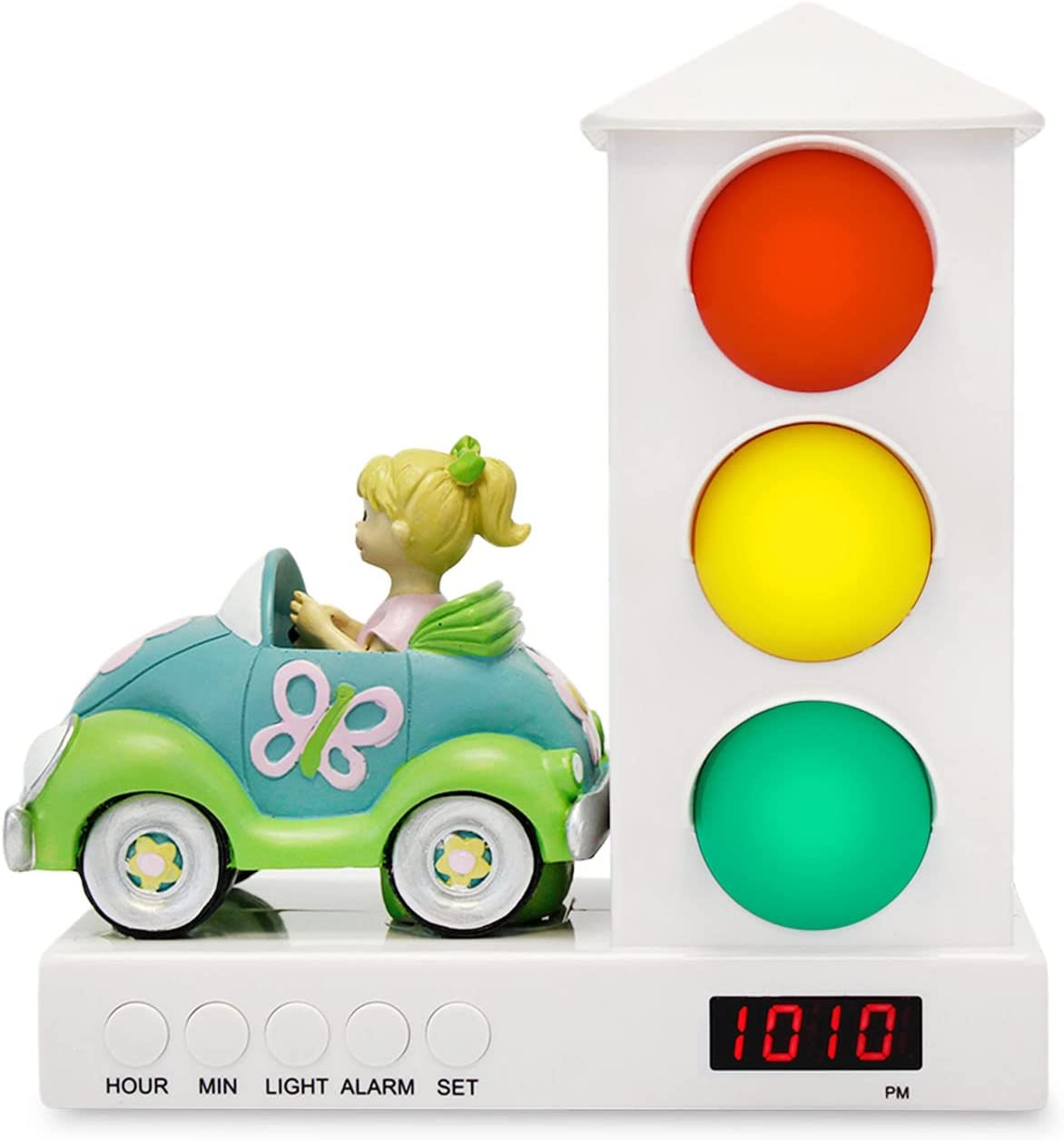 It’s About Time Stoplight Sculpted Kid’s Alarm Clock
