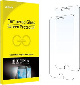 JETech Case Friendly iPhone Screen Protectors, 2-Pack