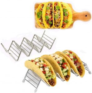 LifeEase Double-Sided Silicone Feet Taco Holders, 2-Pack