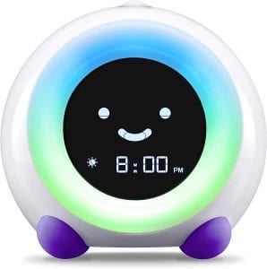 LittleHippo Mella Sleep Training Kid Alarm Clock