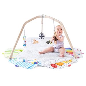 Lovevery Wooden Tummy-Time Play Gym Mat