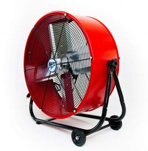 Maxx Air Steel Tilting High Velocity Fan, 24-Inch