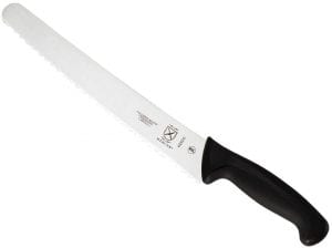 Mercer Culinary Millennia Japanese Steel Bread Knife, 10-Inch