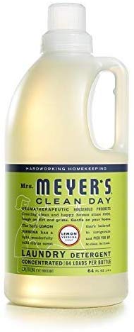 Mrs. Meyer’s Clean Day Biodegradable Lemon Verbena Natural Detergent, 64-Loads