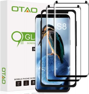OTAO Galaxy S8 Touch Sensitive Android Screen Protector, 2-Pack