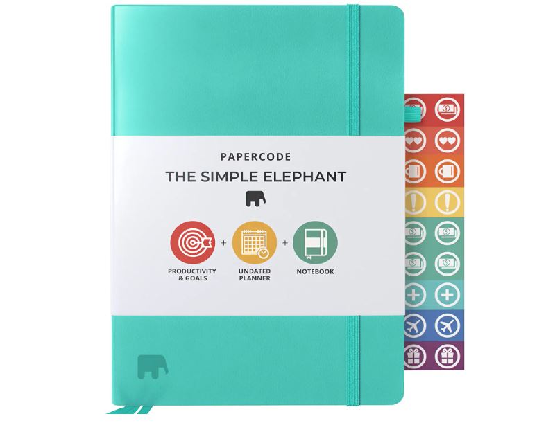 Jan 2020 Planner Strong Twin 2020 Dec Round Corner Wire Binding 2020 8.5 x 11 2020 Weekly Planner with Flexible Cover Improving Your Time Management Skill 