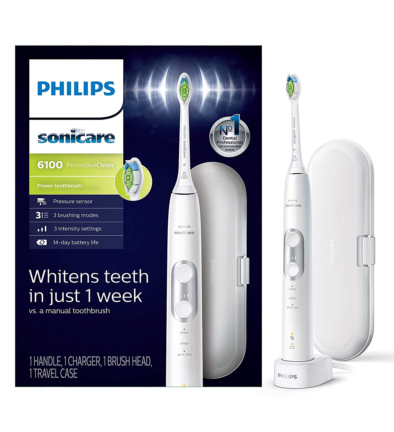 Philips Sonicare ProtectiveClean HX6871/49 Pressure Sensor Electric Toothbrush