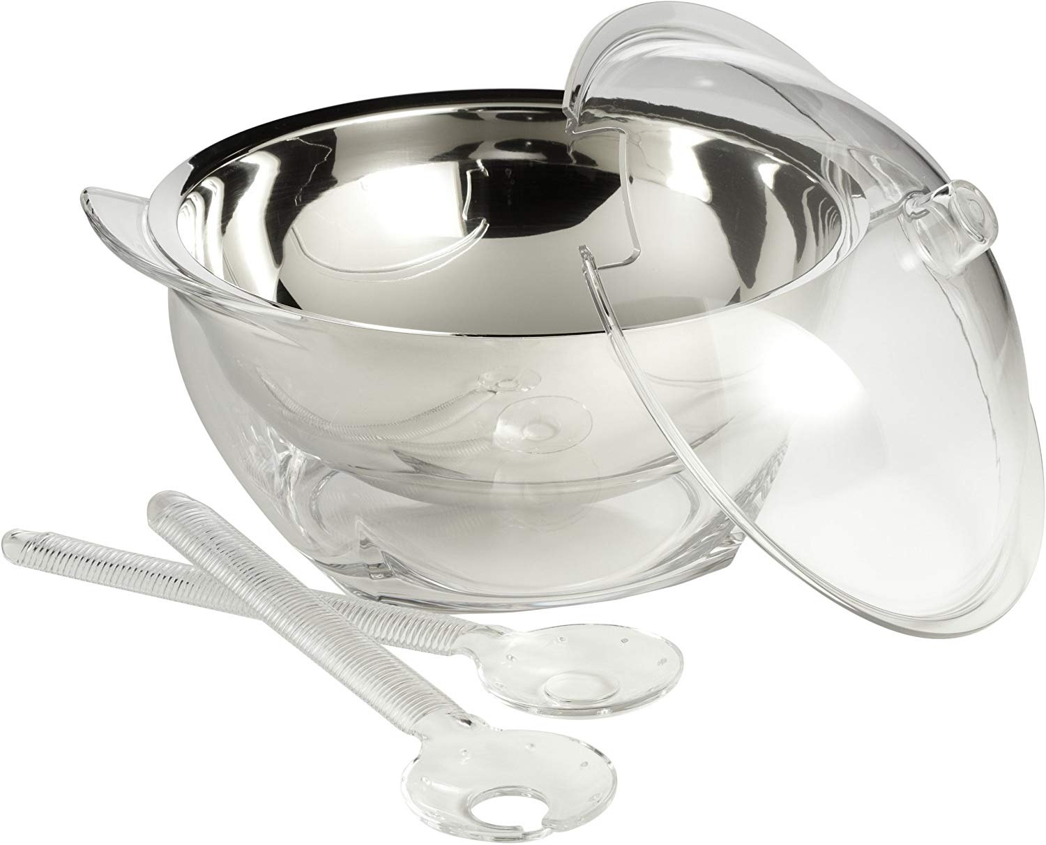 Prodyne Chilled Salad Service Bowl & Spoons