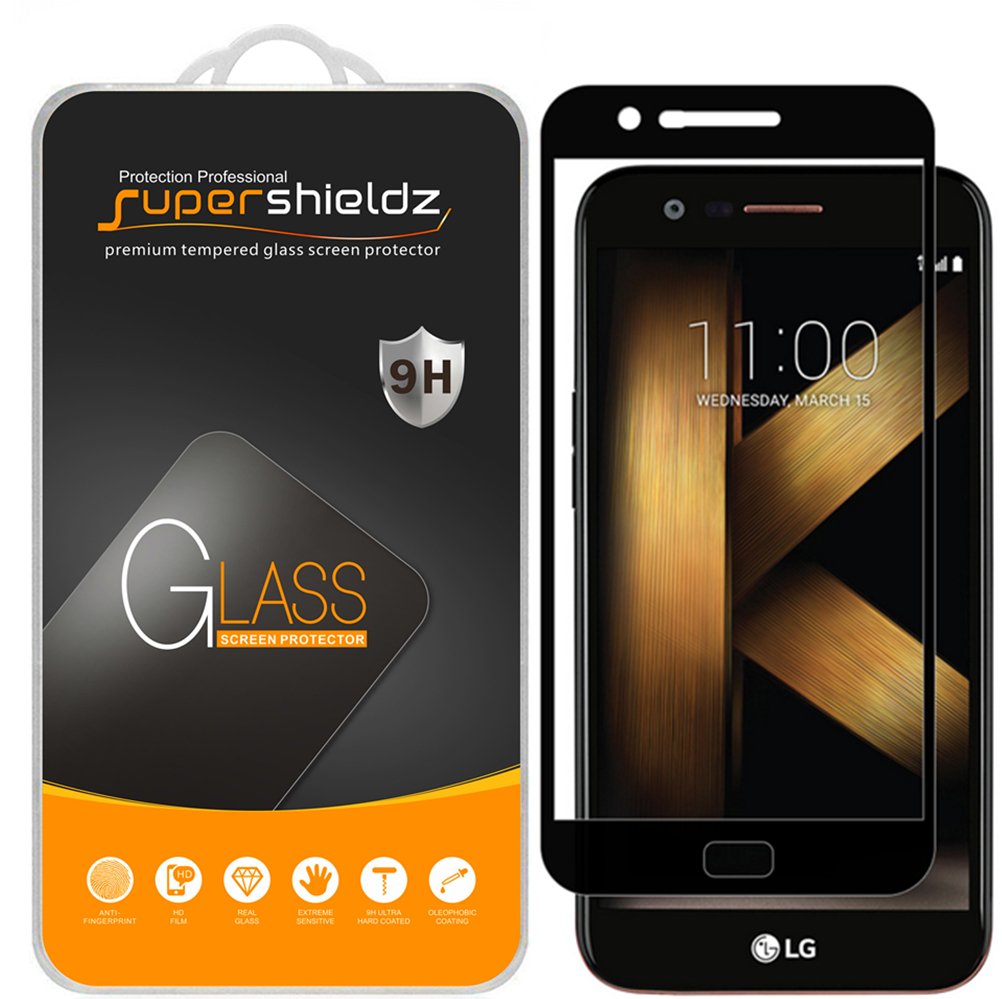 Supershieldz LG K20 Hydrophobic Android Screen Protectors, 2-Pack