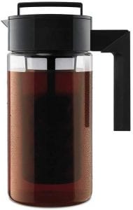 Takeya Pitcher Cold Brew Iced Coffee Maker, 32-Ounces