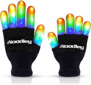 The Noodley Flashing LED Gloves