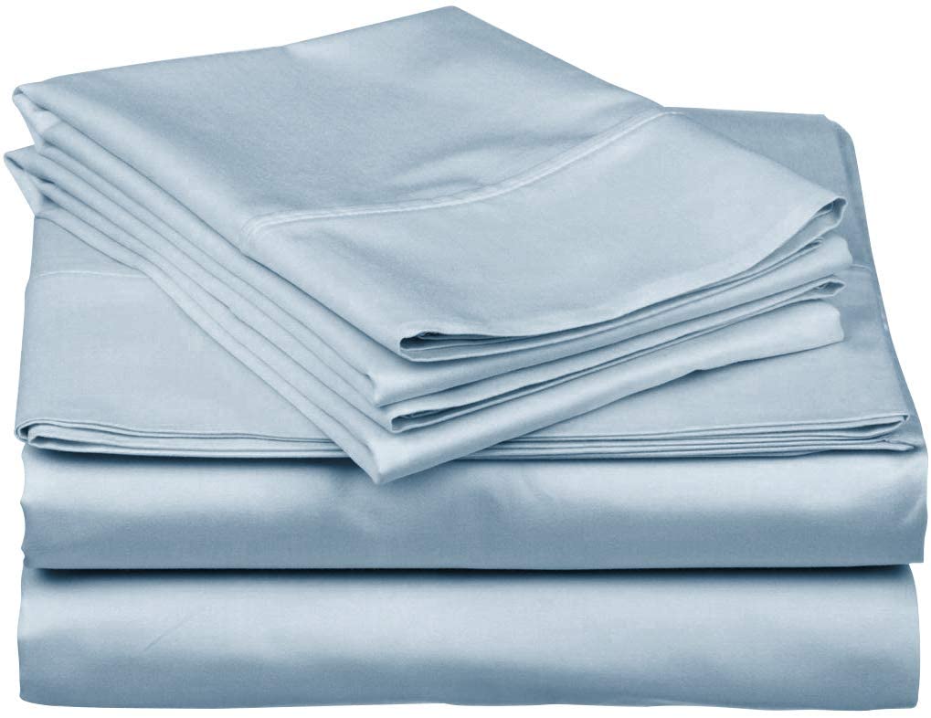 THREAD SPREAD Stain Resistant Egyptian Cotton Sheet Set, 4-Piece
