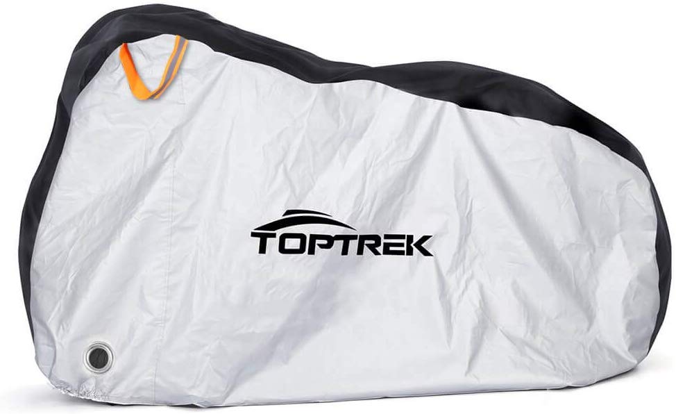 TOPTREK Large Double Seamed Bike Cover
