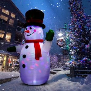 UNIFEEL Christmas Inflatable Snowman