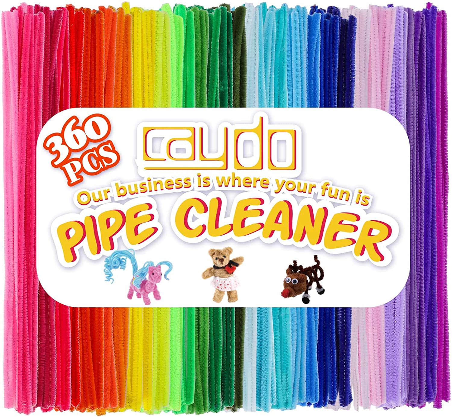 Includes Glitter Glue Pipe Cleaners Caydo Arts and Crafts Supplies for Kids- Over 1000 Pieces of Colorful and Creative Arts and Crafts Materials Pom poms Popsicle Sticks for Kids and Toddlers 