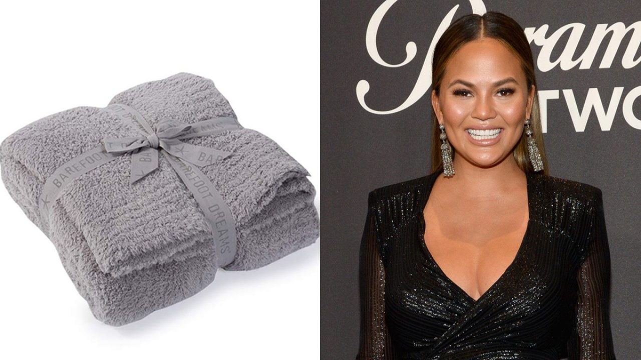 Chrissy Teigen and I Both Use Barefoot Dreams Blankets: Review