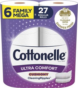 Cottonelle Plant-Based Toilet Paper, 27-Rolls