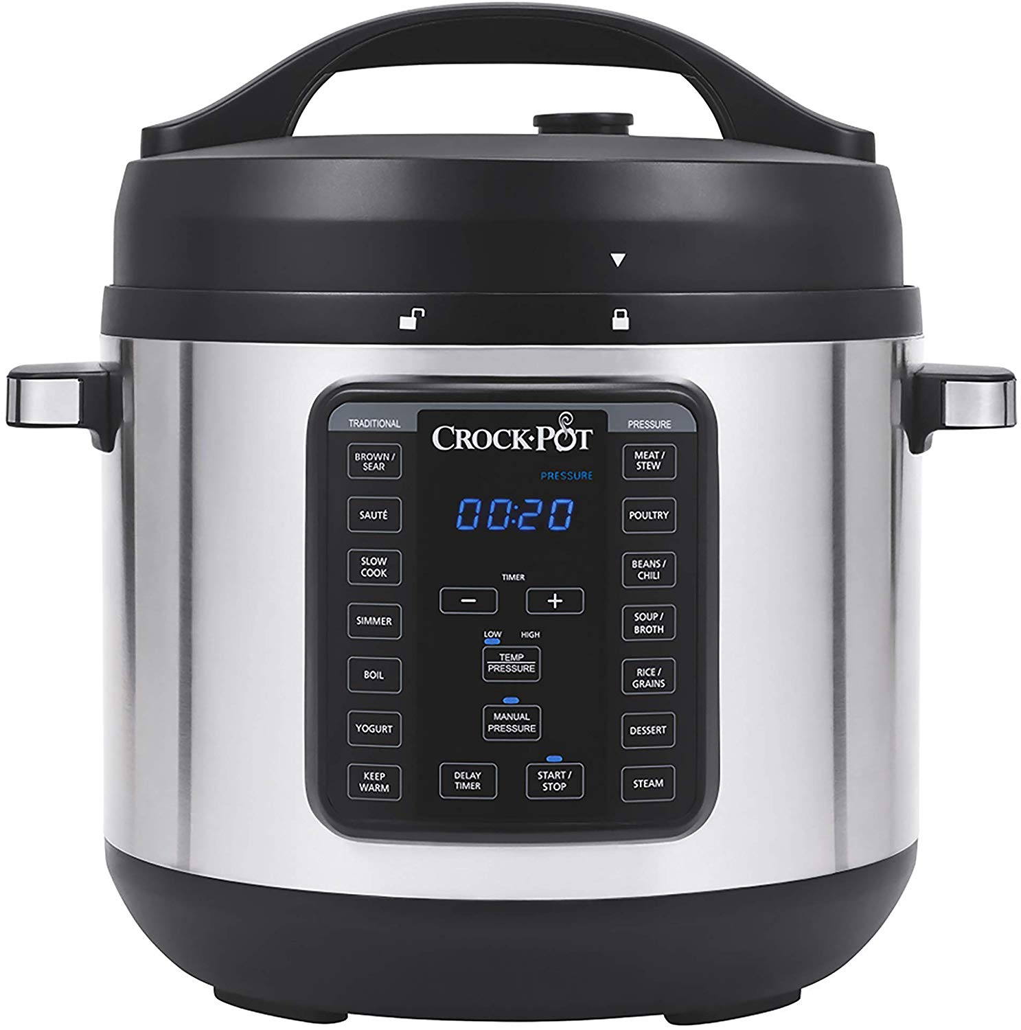 Crock-Pot Multi-Use Pressure Cooker, 8-Quart