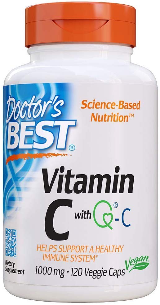 Doctor’s Best Gluten Free Vitamin C, 1000mg
