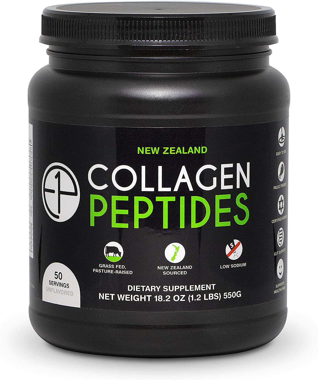 New Zealand Dietary Collagen Peptides Powder, 18.2-Ounce