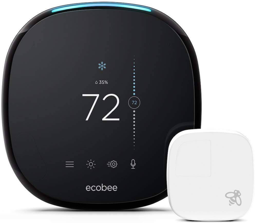ecobee Smart Thermostat, Room Sensor Included