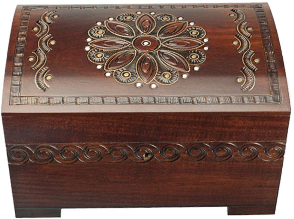 Enchanted World of Boxes Hand Carved Decorative Jewelry Box