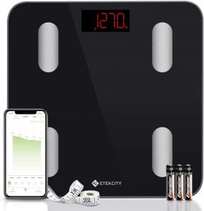 Etekcity Bluetooth Digital Body Fat Monitor Scale